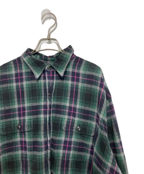 THE SHINZONE（ザ シンゾーン）THE SHINZONE (ザ シンゾーン) BEAUTY&YOUTH (ビューティーアンドユース) チェックシャツ グレー サイズ:Mの古着・服飾アイテム
