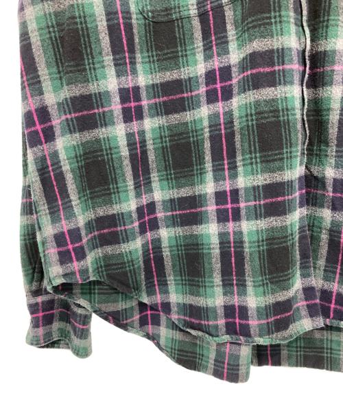 THE SHINZONE（ザ シンゾーン）THE SHINZONE (ザ シンゾーン) BEAUTY&YOUTH (ビューティーアンドユース) チェックシャツ グレー サイズ:Mの古着・服飾アイテム