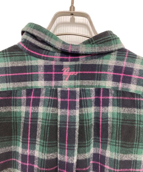 THE SHINZONE（ザ シンゾーン）THE SHINZONE (ザ シンゾーン) BEAUTY&YOUTH (ビューティーアンドユース) チェックシャツ グレー サイズ:Mの古着・服飾アイテム