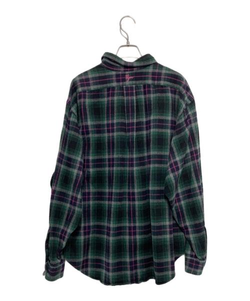 THE SHINZONE（ザ シンゾーン）THE SHINZONE (ザ シンゾーン) BEAUTY&YOUTH (ビューティーアンドユース) チェックシャツ グレー サイズ:Mの古着・服飾アイテム
