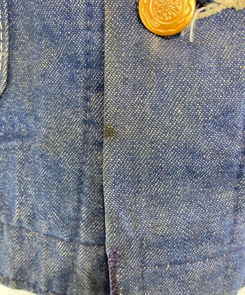 Bluebell（ブルーベル）Bluebell (ブルーベル) 【古着】70'sブランケットライナー デニムカバーオール インディゴ サイズ:38の古着・服飾アイテム