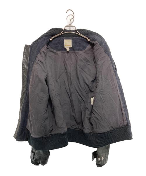 DIESEL（ディーゼル）DIESEL (ディーゼル) 切替ジャケット ネイビー サイズ:XLの古着・服飾アイテム