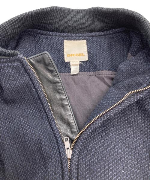 DIESEL（ディーゼル）DIESEL (ディーゼル) 切替ジャケット ネイビー サイズ:XLの古着・服飾アイテム