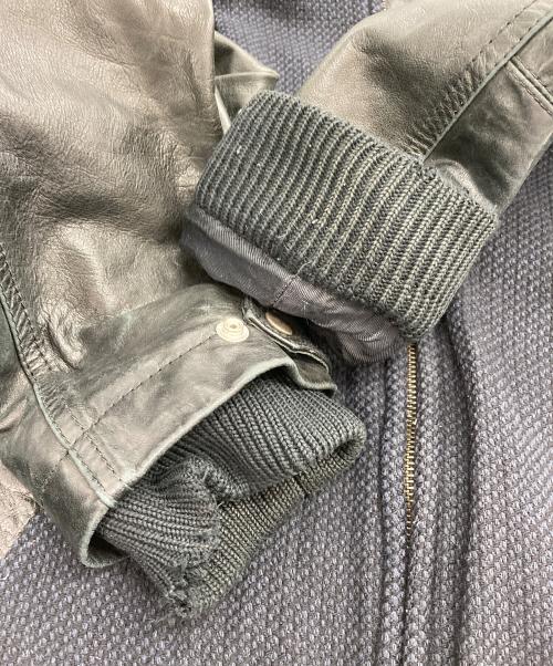 DIESEL（ディーゼル）DIESEL (ディーゼル) 切替ジャケット ネイビー サイズ:XLの古着・服飾アイテム