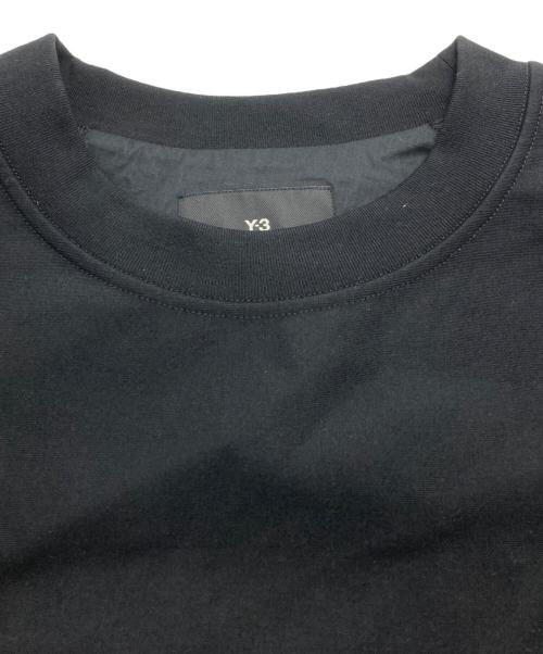Y-3（ワイスリー）Y-3 (ワイスリー) STRETCH FT CREW ブラック サイズ:Lの古着・服飾アイテム
