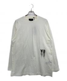 Y-3（ワイスリー）の古着「GFX LS TEE」｜ホワイト