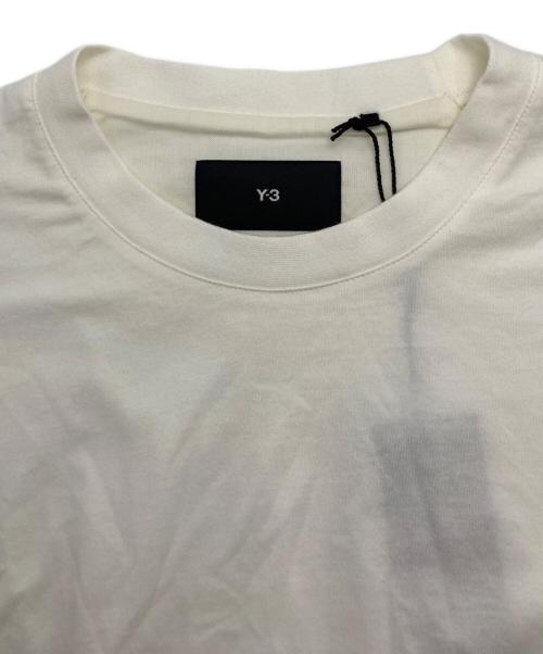 Y-3（ワイスリー）Y-3 (ワイスリー) GFX LS TEE ホワイト サイズ:Lの古着・服飾アイテム