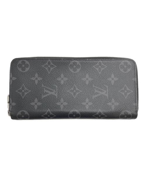 LOUIS VUITTON（ルイ ヴィトン）LOUIS VUITTON (ルイ ヴィトン) モノグラムエクリプス ジッピー・ウォレット ヴェルティカル ブラックの古着・服飾アイテム