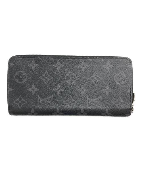 LOUIS VUITTON（ルイ ヴィトン）LOUIS VUITTON (ルイ ヴィトン) モノグラムエクリプス ジッピー・ウォレット ヴェルティカル ブラックの古着・服飾アイテム