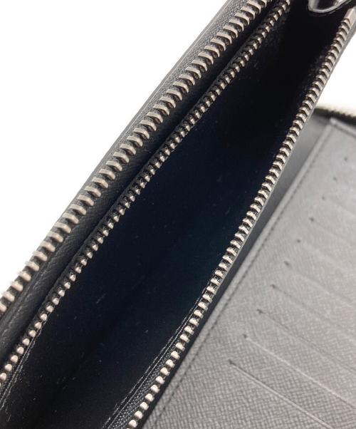 LOUIS VUITTON（ルイ ヴィトン）LOUIS VUITTON (ルイ ヴィトン) モノグラムエクリプス ジッピー・ウォレット ヴェルティカル ブラックの古着・服飾アイテム