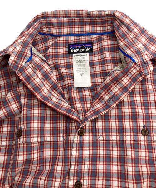 Patagonia（パタゴニア）Patagonia (パタゴニア) チェックシャツ レッド サイズ:Mの古着・服飾アイテム