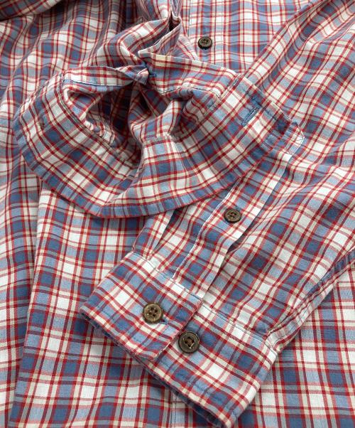 Patagonia（パタゴニア）Patagonia (パタゴニア) チェックシャツ レッド サイズ:Mの古着・服飾アイテム