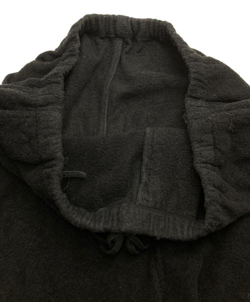 COMOLI（コモリ）COMOLI (コモリ) シルクパイル ドローストリングパンツ ブラック サイズ:2の古着・服飾アイテム