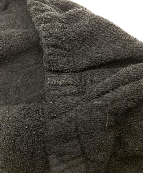 COMOLI（コモリ）COMOLI (コモリ) シルクパイル ドローストリングパンツ ブラック サイズ:2の古着・服飾アイテム