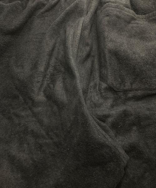 COMOLI（コモリ）COMOLI (コモリ) シルクパイル ドローストリングパンツ ブラック サイズ:2の古着・服飾アイテム