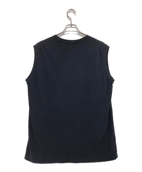 COMOLI（コモリ）COMOLI (コモリ) コットンジャージー ノースリーブ ブラック サイズ:SIZE 4の古着・服飾アイテム