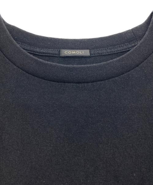 COMOLI（コモリ）COMOLI (コモリ) コットンジャージー ノースリーブ ブラック サイズ:SIZE 4の古着・服飾アイテム