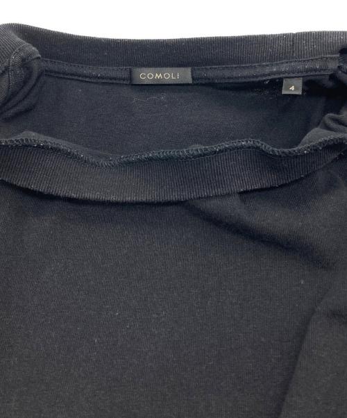 COMOLI（コモリ）COMOLI (コモリ) コットンジャージー ノースリーブ ブラック サイズ:SIZE 4の古着・服飾アイテム