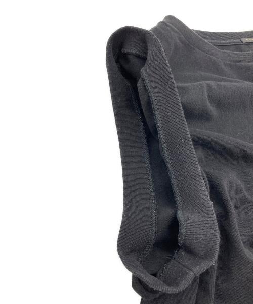 COMOLI（コモリ）COMOLI (コモリ) コットンジャージー ノースリーブ ブラック サイズ:SIZE 4の古着・服飾アイテム