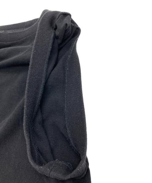 COMOLI（コモリ）COMOLI (コモリ) コットンジャージー ノースリーブ ブラック サイズ:SIZE 4の古着・服飾アイテム
