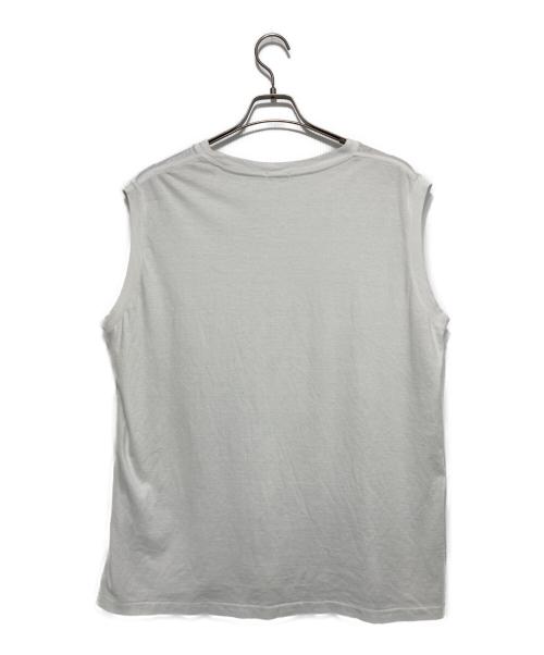 COMOLI（コモリ）COMOLI (コモリ) 空紡天竺ノースリーブ ホワイト サイズ:SIZE 3の古着・服飾アイテム