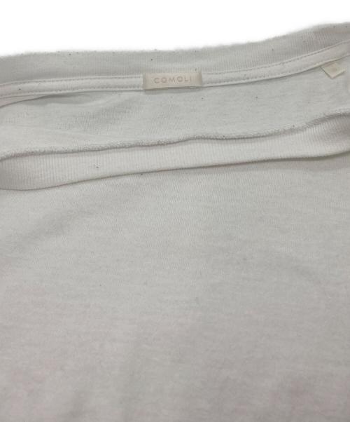 COMOLI（コモリ）COMOLI (コモリ) 空紡天竺ノースリーブ ホワイト サイズ:SIZE 3の古着・服飾アイテム