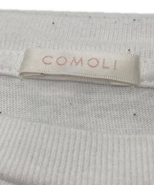 COMOLI（コモリ）COMOLI (コモリ) 空紡天竺ノースリーブ ホワイト サイズ:SIZE 3の古着・服飾アイテム