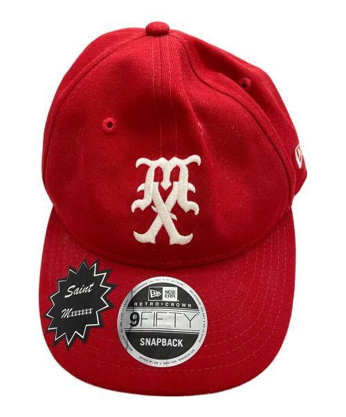 New Era（ニューエラ）New Era (ニューエラ) SAINT MICHAEL (セントマイケル) コラボキャップ レッドの古着・服飾アイテム