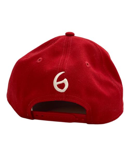 New Era（ニューエラ）New Era (ニューエラ) SAINT MICHAEL (セントマイケル) コラボキャップ レッドの古着・服飾アイテム