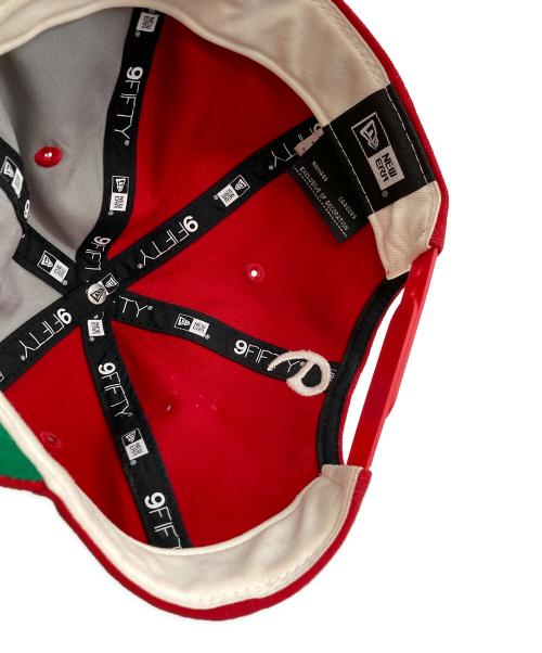 New Era（ニューエラ）New Era (ニューエラ) SAINT MICHAEL (セントマイケル) コラボキャップ レッドの古着・服飾アイテム