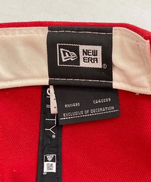 New Era（ニューエラ）New Era (ニューエラ) SAINT MICHAEL (セントマイケル) コラボキャップ レッドの古着・服飾アイテム