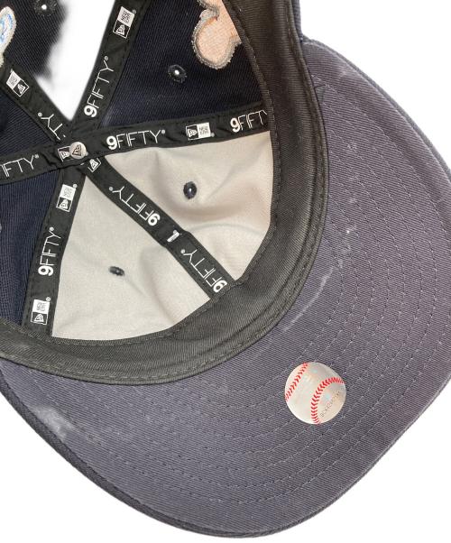 New Era（ニューエラ）New Era (ニューエラ) SAINT MICHAEL (セントマイケル) コラボキャップ ネイビーの古着・服飾アイテム