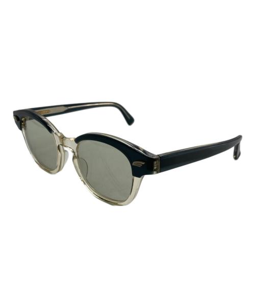 白山眼鏡店（ハクサンガンキョウテン）白山眼鏡店 (ハクサンガンキョウテン) WEEPS TWO-TONE ネイビー×クリア サイズ:-の古着・服飾アイテム