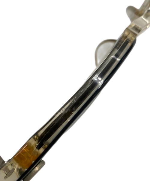 白山眼鏡店（ハクサンガンキョウテン）白山眼鏡店 (ハクサンガンキョウテン) WEEPS TWO-TONE ネイビー×クリア サイズ:-の古着・服飾アイテム