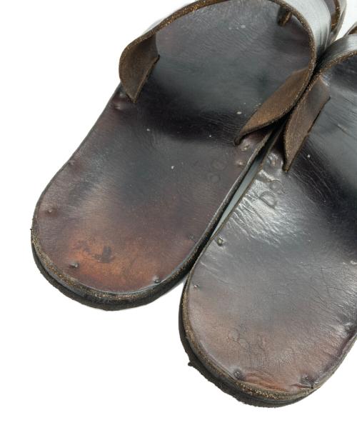 JUTTA NEUMANN（ユッタニューマン）JUTTA NEUMANN (ユッタニューマン) ALICE サンダル ブラウン サイズ:D9の古着・服飾アイテム