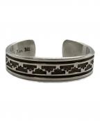 INDIAN JEWELRYインディアンジュエリー）の古着「スタンプワークバングル」