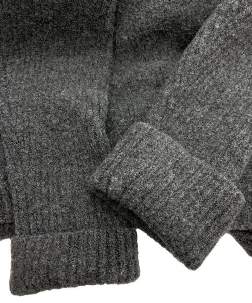 45rpm（45アールピーエム）45rpm (45アールピーエム) ふわふわループニットワンピース グレー サイズ:2の古着・服飾アイテム