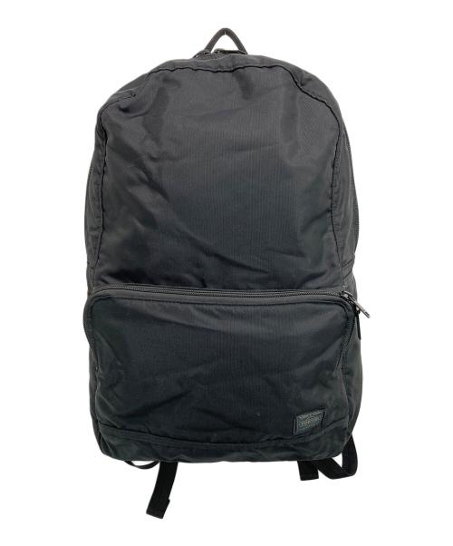 PORTER（ポーター）PORTER (ポーター) PORTER / FLASH  DAYPACK/フラッシュデイパック　リュック ブラックの古着・服飾アイテム