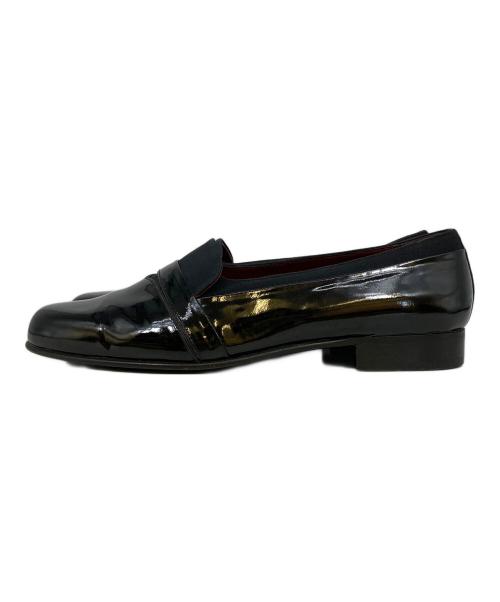 BALLY（バリー）BALLY (バリー) エナメルレザースリッポン ブラック サイズ:8 1/2の古着・服飾アイテム
