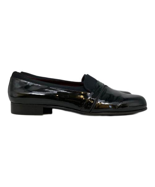 BALLY（バリー）BALLY (バリー) エナメルレザースリッポン ブラック サイズ:8 1/2の古着・服飾アイテム