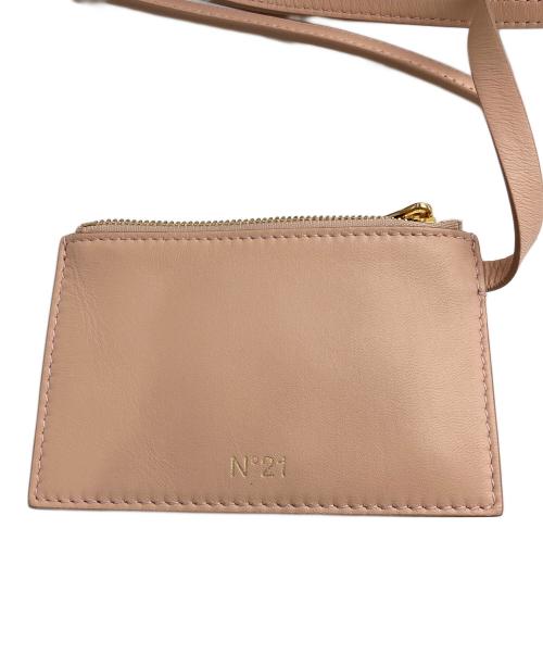 N°21（ヌメロヴェントゥーノ）N°21 (ヌメロヴェントゥーノ) ショルダーバッグ ピンクの古着・服飾アイテム