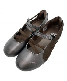 PUMA（プーマ）の古着「スピードキャット バレエ ラックス」｜ブラウン