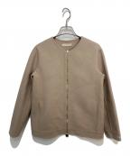 'S Max Maraエスマックスマーラ）の古着「ノーカラージャケット」｜ベージュ