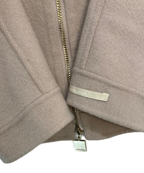 'S Max Mara（エスマックスマーラ）'S Max Mara (エスマックスマーラ) ノーカラージャケット ベージュ サイズ:36の古着・服飾アイテム