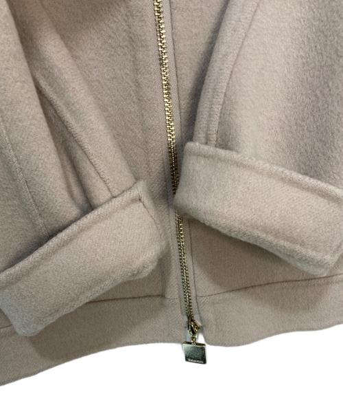 'S Max Mara（エスマックスマーラ）'S Max Mara (エスマックスマーラ) ノーカラージャケット ベージュ サイズ:36の古着・服飾アイテム