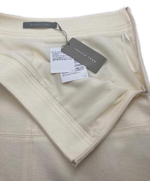 theory luxe（セオリーリュクス）theory luxe (セオリーリュクス) DAHLIA JERSEY ERIO ホワイト サイズ:36 未使用品の古着・服飾アイテム