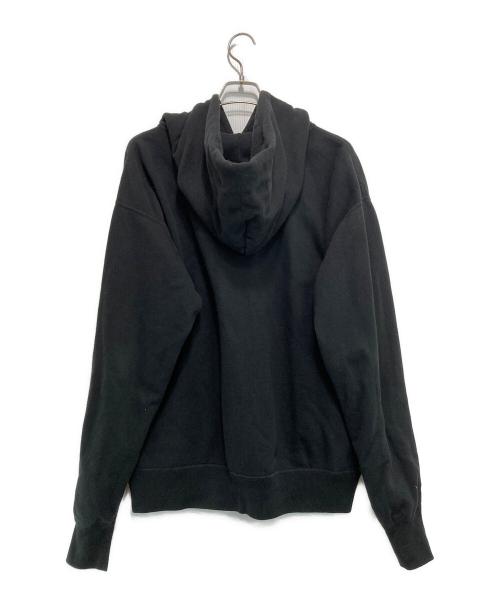 SAINT MICHAEL（セントマイケル）SAINT MICHAEL (セントマイケル) Logo Patch Pullover Hoodie ブラック サイズ:XLの古着・服飾アイテム