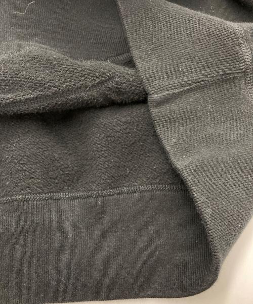 SAINT MICHAEL（セントマイケル）SAINT MICHAEL (セントマイケル) Logo Patch Pullover Hoodie ブラック サイズ:XLの古着・服飾アイテム