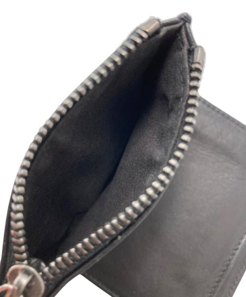 Maison Margiela（メゾンマルジェラ）Maison Margiela (メゾンマルジェラ) 4ステッチ フリップフラップウォレット/2つ折り財布 ブラックの古着・服飾アイテム