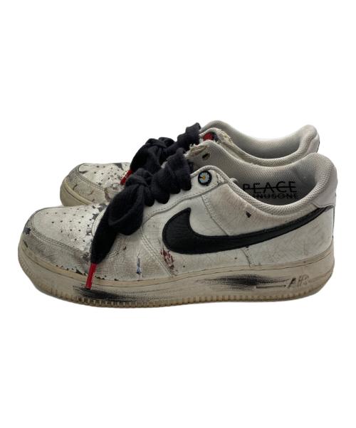 NIKE（ナイキ）NIKE (ナイキ) PEACEMINUSONE (ピースマイナスワン) エアフォース1 パラノイズ ホワイト サイズ:43の古着・服飾アイテム